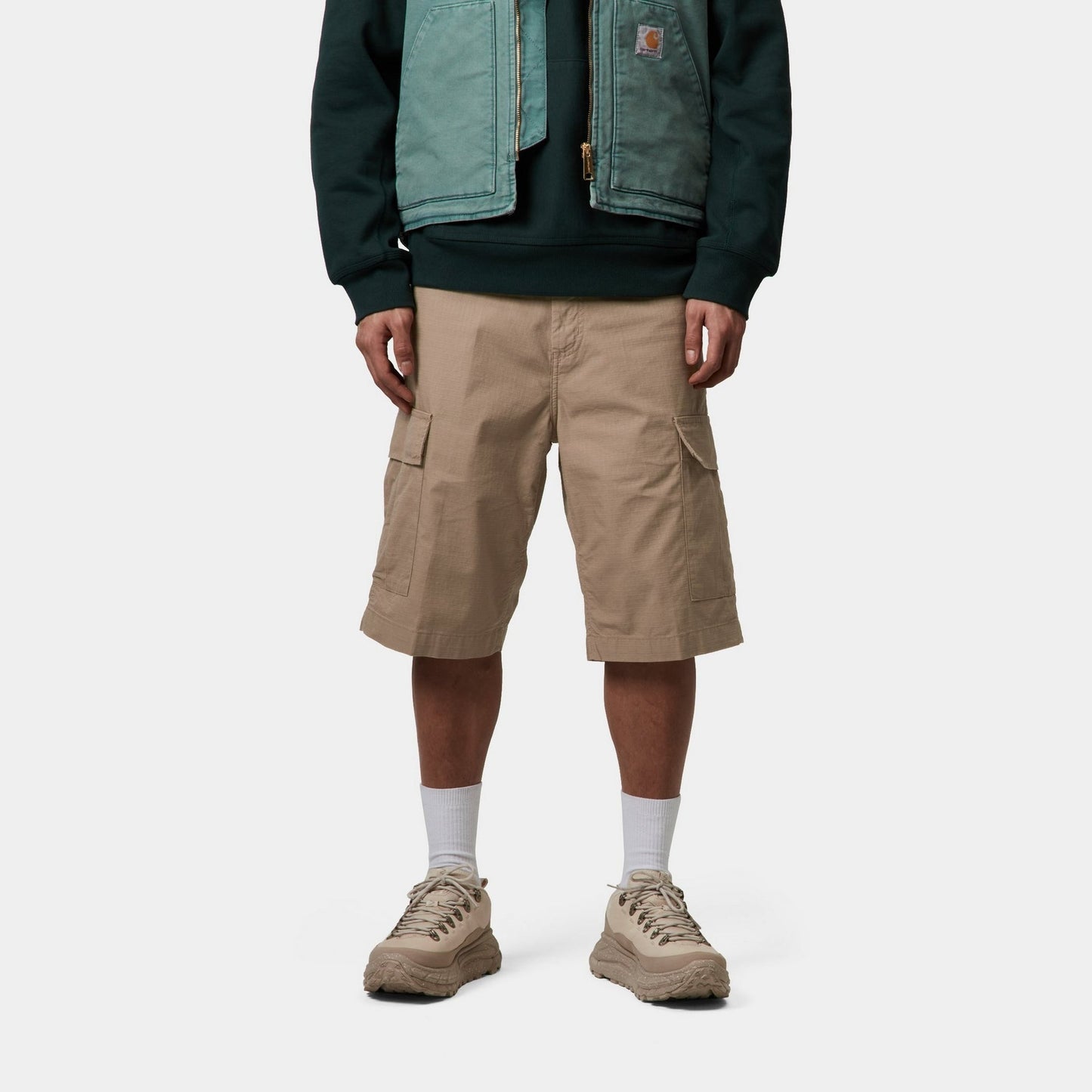 Regular Cargo Short | Leather