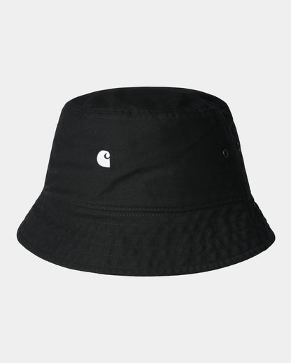 Madison Logo Bucket Hat | Black / White