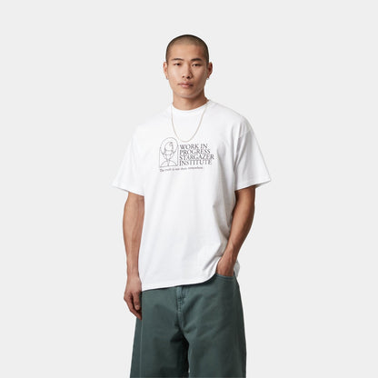 Stargazer T-Shirt | White / Black