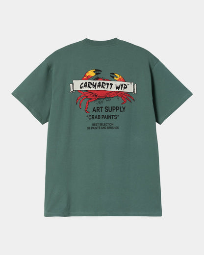 Crab Paint T-Shirt | Silver Pine