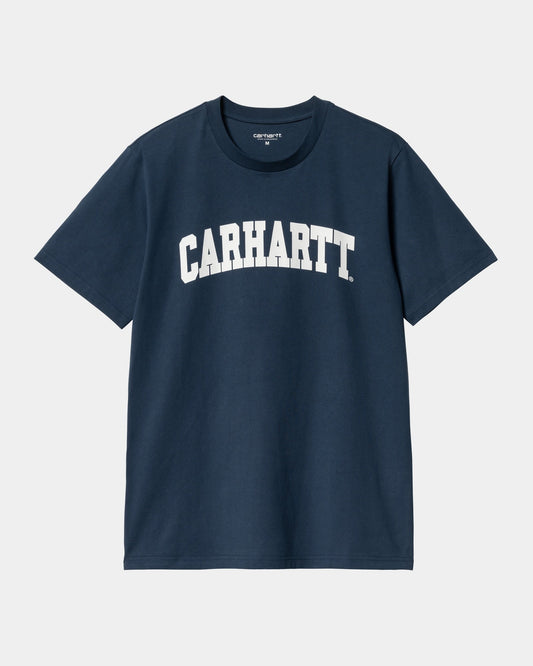 University T-Shirt | Ink / White
